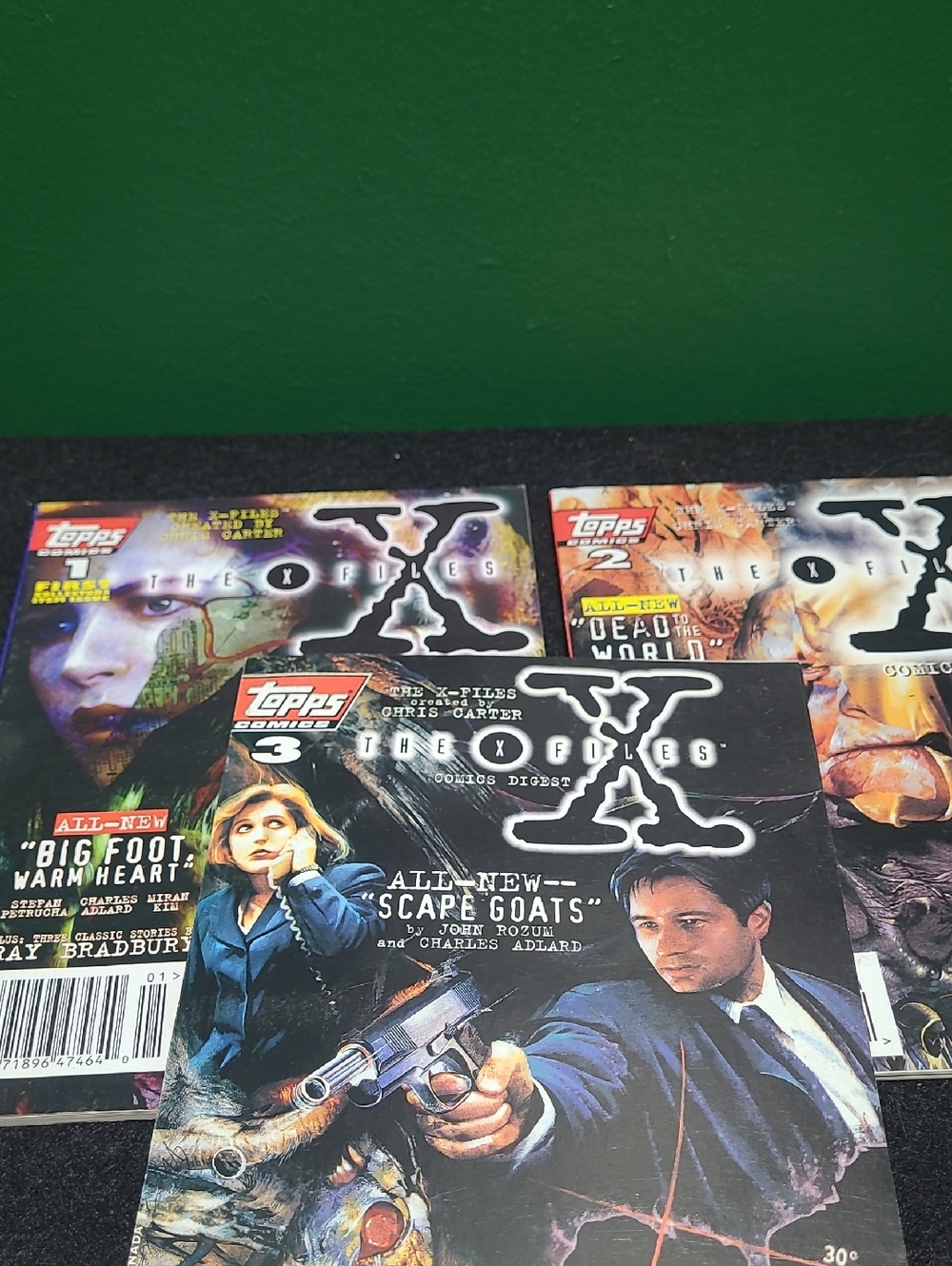 Topps Comics The X-Files Comic Lot Issue #1 , #2, #3